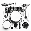Drumset- und Drumming-Parts