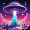 UFO in the mountains