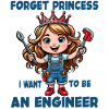 Cool princess becomes engineer mechanic