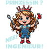 Princess becomes engineer mechanic
