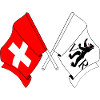 Flag Switzerland, Appenzell Auzerrhoden