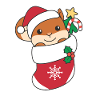 Squirrel Christmas Snow Winter Animals