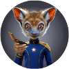 Alien cat ferret