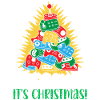Weihnachts-gamer-videospiel, Weihnachtsmann,