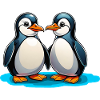 Deux pingouins