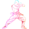 Oldschool Kickboxer