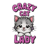 dame chat folle