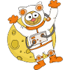 Chat astronaute