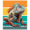 Iguana Retro