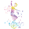 Unicyclist unicycle unicycle