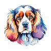 Cocker américain Épagneul Aquarelles