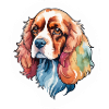 Cocker américain Épagneul Aquarelles