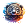 Raccoon bear Binturong
