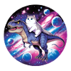 Cosmos Animal Rider : Chat sur Dino