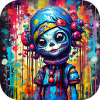 Cool Gothic Girl Doll