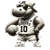 Hip-Hop Hippo Dunk Style