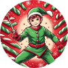 Christmas Elf Fence