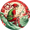 Pêche aux elfes de Noël