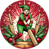 Christmas Elf Cricket