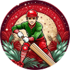 Christmas Elf Cricket