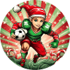 Christmas Elf Field Hockey