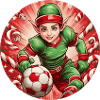 Christmas Elf Football Football