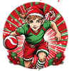 Elfe de Noël Handball