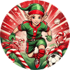 Christmas Elf Football Football