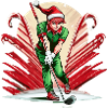 Golf des elfes de Noël