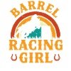 Rodeo Barrel Racing Horse