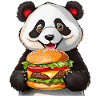 PANDA BEAR BURGER