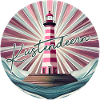 Pinker Leuchtturm