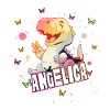 ANGELICA - Smukt pigenavn med sød DINO