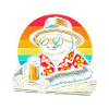 Sloth Drinking Beer