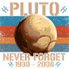 Pluto Never forget
