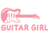 Gitarre Gitarristin