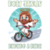 Saint Jésus à vélo
