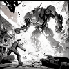 Robot Fight Comic