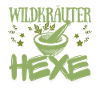 Wildkräuter Hexe Mystisches Kräuter-Design