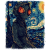 Flatwood's Monster Starry Night Painting