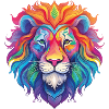 Regenbogen-Löwe