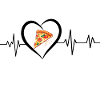 Herzschlag Pizza