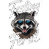 Feeling Feral Racoon 