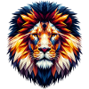Polygonal Lion