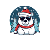 Weihnachten Eisbär Bier Eisbier