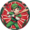 Christmas Elf Baseball