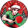 Christmas Elf Ping Pong