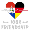 Paraguay and Germany 100% friendship