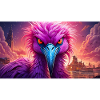 Animaux mignons - flamant rose