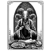 Satanico Occulto Arte Oscura Diavolo 666 Pentagramma